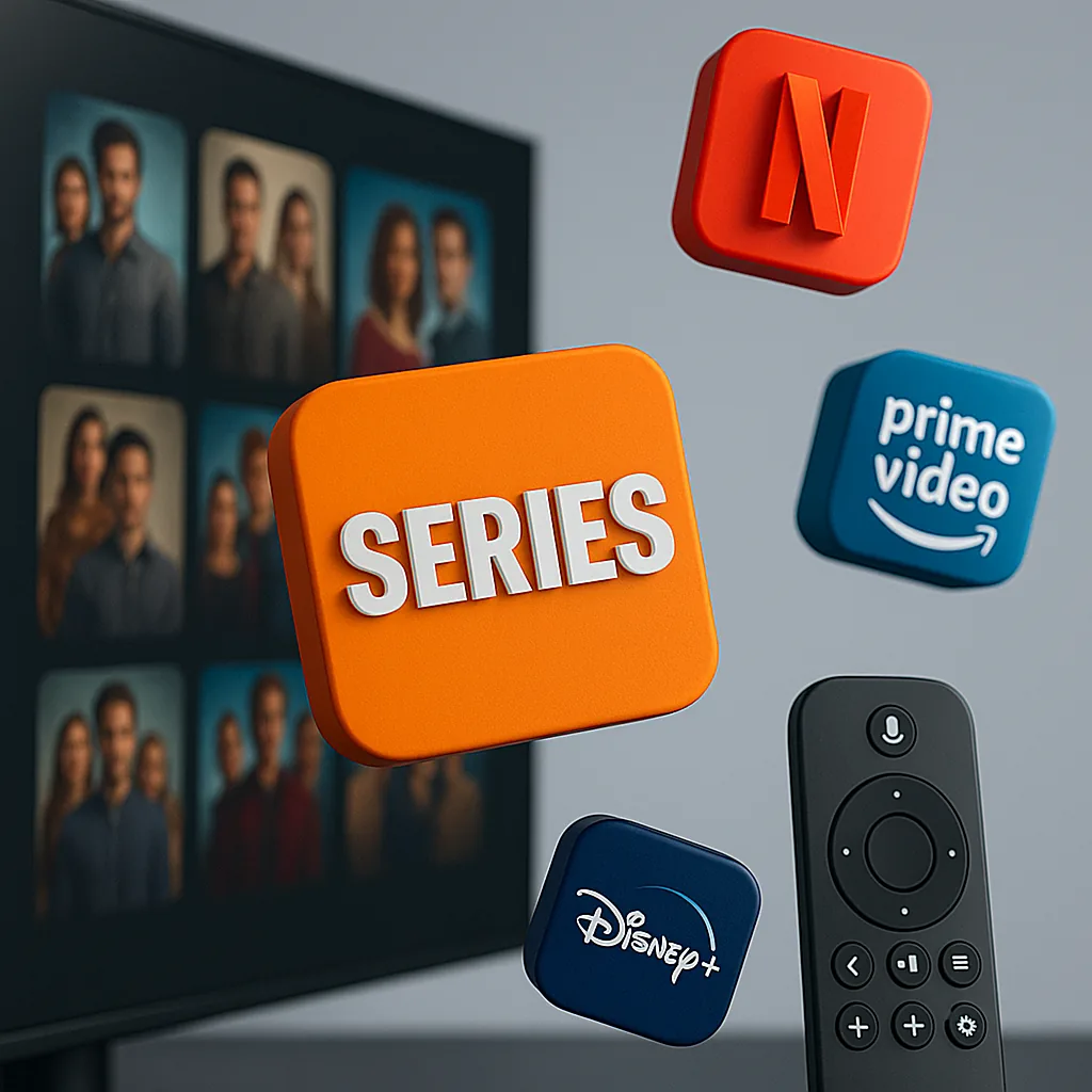 Apps de streaming reunidos na Família Flix